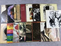 15 Bob Dylan/The Band LPs including Blonde on Blonde, John Wesley Harding, Blood on the Tracks,