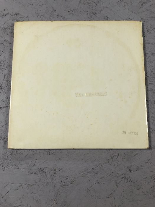 The Beatles "White Album". UK original first Apple stereo pressing "top-loader" PCS 7067/8. Numbered