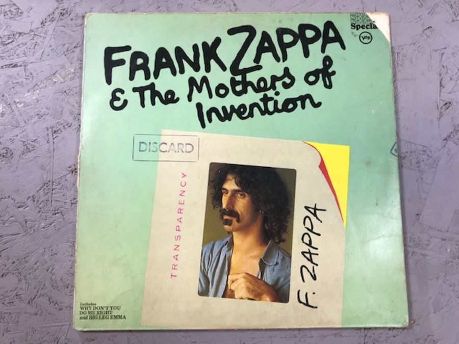 6 Frank Zappa LPs including: "Freak Out!" (UK mono orig Verve VLP 9154), "Hot Rats" (UK orig Reprise - Image 15 of 18