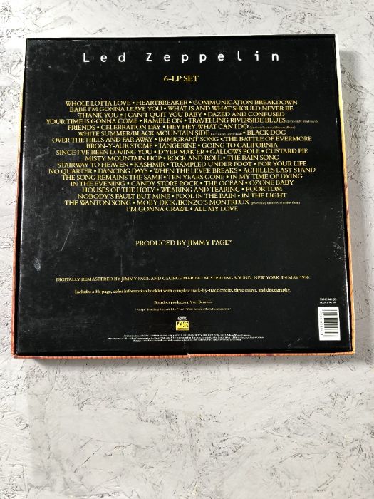 Led Zeppelin 6LP box set with booklet & insert cat no. 7567 82144 1. - Image 3 of 3