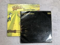 2 Genesis LPs: From Genesis to Revelation (Decca stereo SKL4990) and Nursery Cryme (pink Charisma