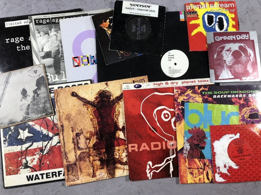 17 Indie / Alternative records to include Primal Scream, Radiohead, Stone Roses, New Order etc