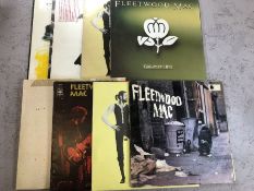 7 Fleetwood Mac LPs including: "Fleetwood Mac" (UK orig Blue Horizon pressing 7 63200), "