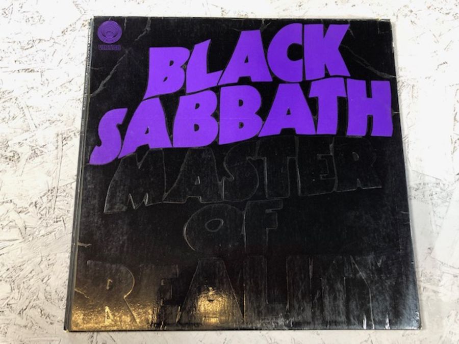 8 Black Sabbath/Ozzy Osborne LPs including: "Black Sabbath" (UK orig Vertigo swirl VO 6 with large - Image 10 of 22