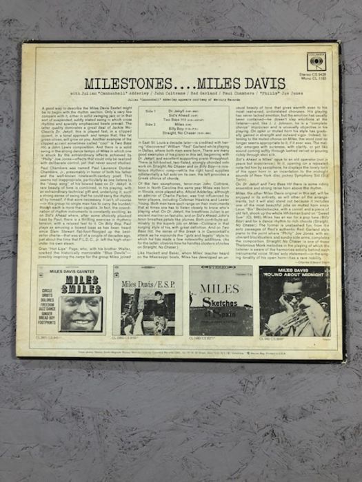 5 Miles Davis LPs including: "On The Corner", "Filles de Kilimanjaro" (UK CBS orig), "Porgy & - Image 10 of 12