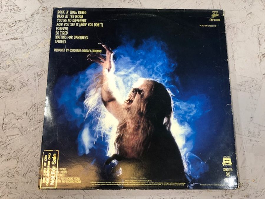 8 Black Sabbath/Ozzy Osborne LPs including: "Black Sabbath" (UK orig Vertigo swirl VO 6 with large - Image 9 of 22