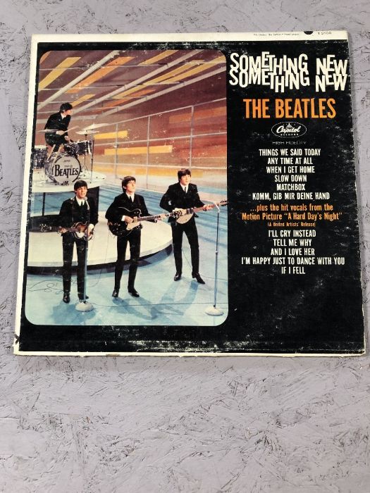 The Beatles LPs: 4 original US pressings on Rainbow Rim Capitol label including: "Something New", " - Image 3 of 9