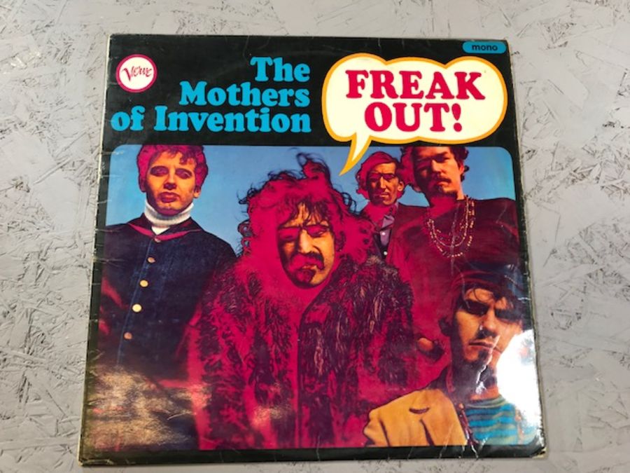 6 Frank Zappa LPs including: "Freak Out!" (UK mono orig Verve VLP 9154), "Hot Rats" (UK orig Reprise - Image 6 of 18