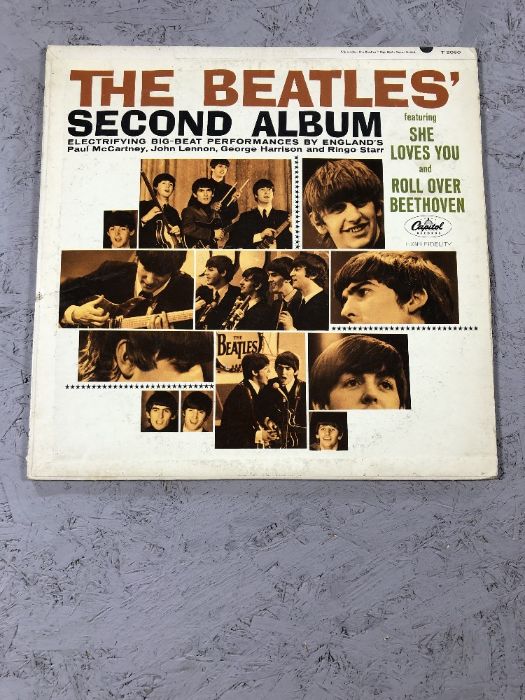 The Beatles LPs: 4 original US pressings on Rainbow Rim Capitol label including: "Something New", " - Image 2 of 9