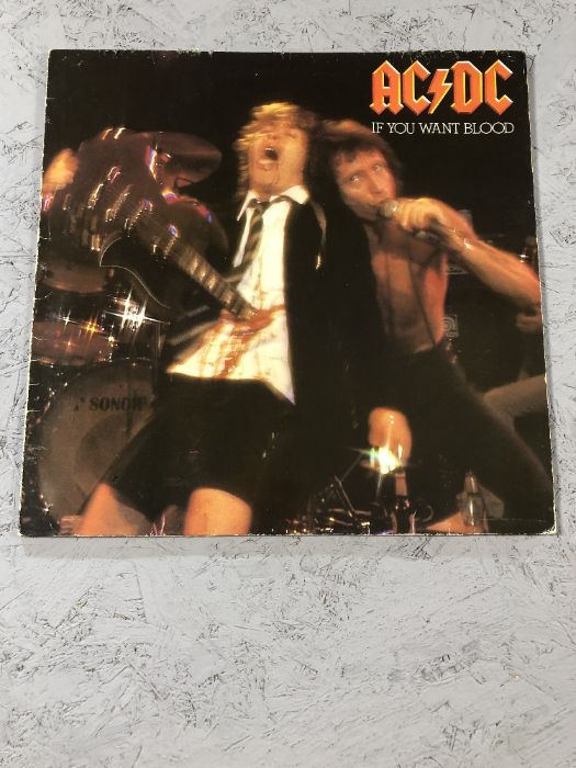 12 AC/DC LPs/12" including: "Heatseeker" (12" picture disc), "If You Want Blood", "Highway to Hell", - Image 8 of 13