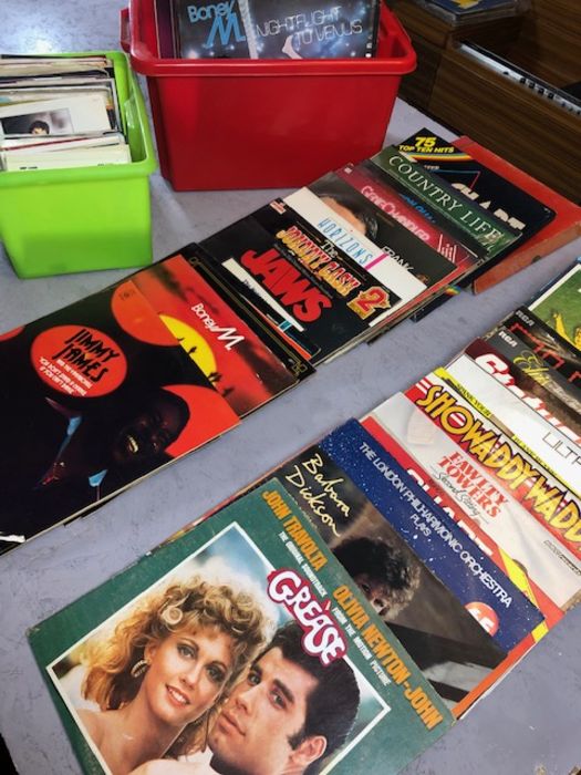 Large single owner collection of box sets, LPs and singles to include 1970s, classical, Elvis,