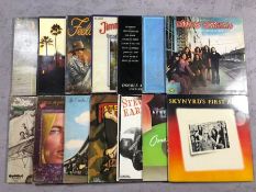 15 Southern rock/country LPs including Lynyrd Skynyrd, Steve Earle, Greg Allman, Eagles, Flying