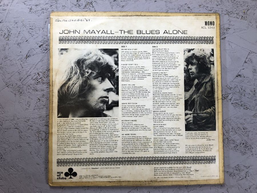 5 John Mayall LPs including "Blues Breakers" (UK mono orig LK 4804), "Looking Back" (UK mono orig LK - Image 13 of 16