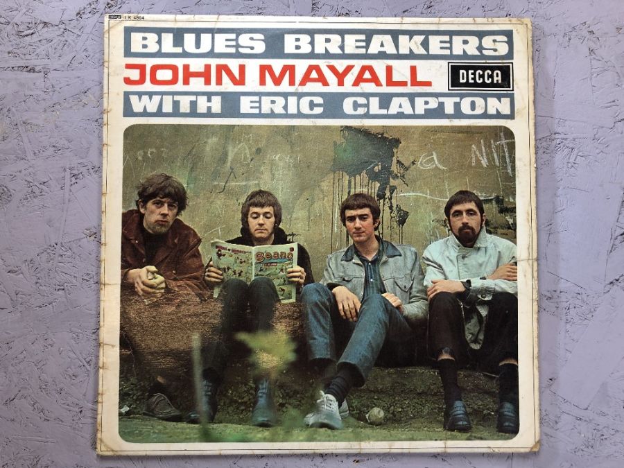 5 John Mayall LPs including "Blues Breakers" (UK mono orig LK 4804), "Looking Back" (UK mono orig LK - Image 6 of 16