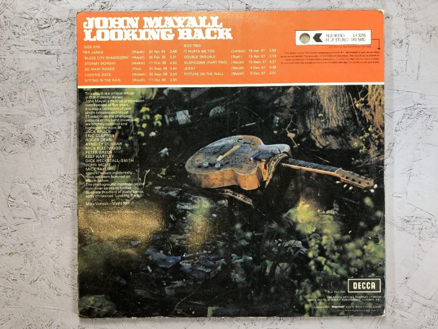 5 John Mayall LPs including "Blues Breakers" (UK mono orig LK 4804), "Looking Back" (UK mono orig LK - Image 4 of 16