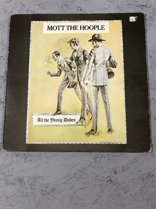 Vinyl: Seven Mott The Hoople LPs. All UK originals including pink island self-titled debut album, - Image 4 of 8