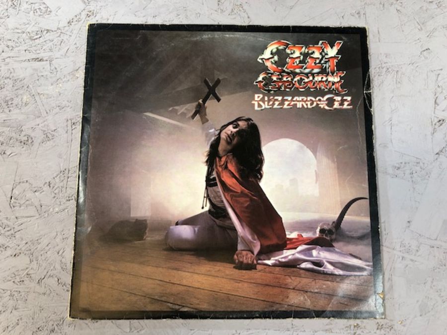 8 Black Sabbath/Ozzy Osborne LPs including: "Black Sabbath" (UK orig Vertigo swirl VO 6 with large - Image 6 of 22