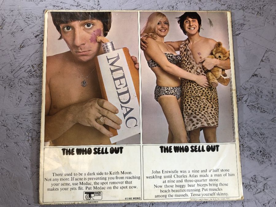 10 The Who LPs including: "Who Sell Out" (UK Track mono orig 612 002), "Who Came First", "Who By - Image 3 of 29