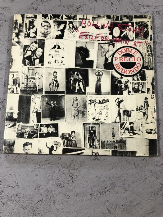 The Rolling Stones: 11 LPs including: "Sticky Fingers" (UK orig with zip), "Some Girls", "Big Hits - Image 8 of 12