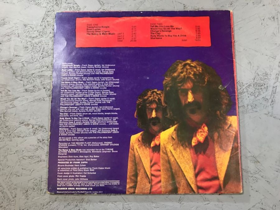 6 Frank Zappa LPs including: "Freak Out!" (UK mono orig Verve VLP 9154), "Hot Rats" (UK orig Reprise - Image 11 of 18