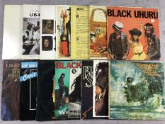 14 Reggae/ska LPs/12" including Count Ossie & The Mystic Revelation of Rastafari: "Grounation",