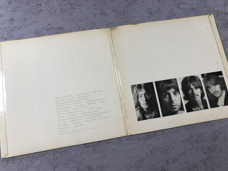 The Beatles "White Album". UK original first Apple stereo pressing "top-loader" PCS 7067/8. Numbered - Image 2 of 10