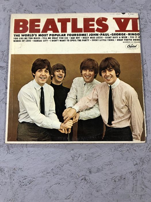 The Beatles LPs: 4 original US pressings on Rainbow Rim Capitol label including: "Something New", " - Image 4 of 9