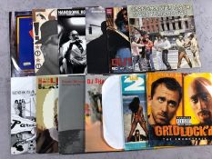 13 Rap/hip hop LPs/12" including Gridlock'd (soundtrack), 2 Live Crew, Gang Starr, D J Shadow, Roots