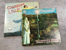 2 Colosseum LPs: "Valentyne Suite" (UK Vertigo swirl VO 1, orig "Philips credit" with Vertigo