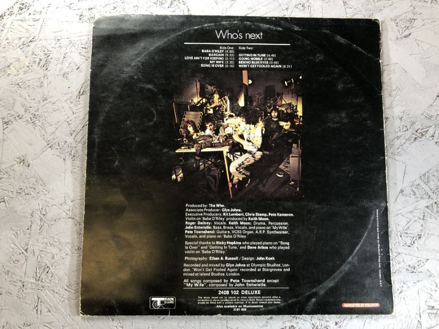 10 The Who LPs including: "Who Sell Out" (UK Track mono orig 612 002), "Who Came First", "Who By - Image 6 of 29