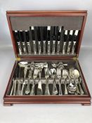 Collection of flatware, mostly K Bright Ltd, Sheffield, boxed