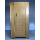 Mid Century Avalon Yatton single door wardrobe with shelf and rail