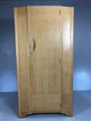 Mid Century Avalon Yatton single door wardrobe with shelf and rail