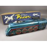 Vintage toys: a Keil Kraft boxed 'Pacer Class B Team Racer' model aeroplane kit, 30 inch wingspan