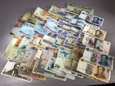 Collection of Foreign Bank notes