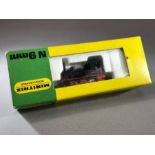 MINITRIX European Locomotive N gauge railway - No 2914 Black & Red