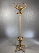 Pine hat / coat stand, approx 196cm in height