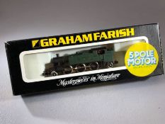 Graham Farish N gauge model railway locomotive engine No. 1604 G.W.R. Prairie Tank (5 Pole Motor