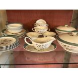 Midwinter Stylecraft Staffordshire dinner service, six piece to include plates, bowls, serving