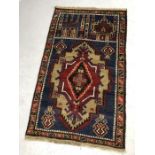 Baluchi rug, approx 142cm x 83cm