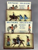 Vintage Toys W Britains Regiments of all Nations no 2135 & one other