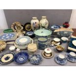 Extensive collection of ceramics to include Spode, Royal Copenhagen, Aynsley, Sylvac, Wedgwood