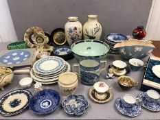 Extensive collection of ceramics to include Spode, Royal Copenhagen, Aynsley, Sylvac, Wedgwood