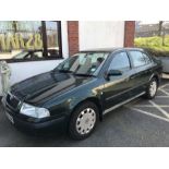 Motorcar: WA53 KUW SKODA OCTAVIA AMBIENTE TDI 5 DOOR HATCHBACK DIESEL 1896cc Green 2003 one previous