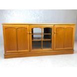 Mid Century Stag sideboard / entertainment cupboard, approx 147cm x 46cm x 67cm tall