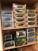 Good collection of boxed Diecast military vehicles, nine by Solido, nine by Editions Atlas, one by