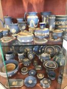 Large collection of Wedgwood Jasper Ware