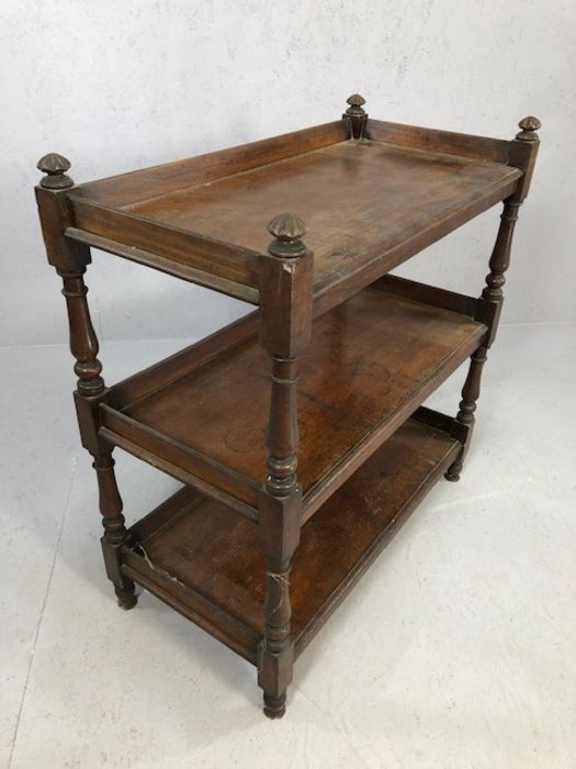 Three tier buffet or serving shelf - Image 3 of 4