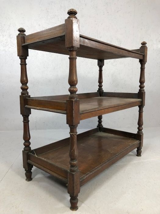 Three tier buffet or serving shelf - Image 4 of 4