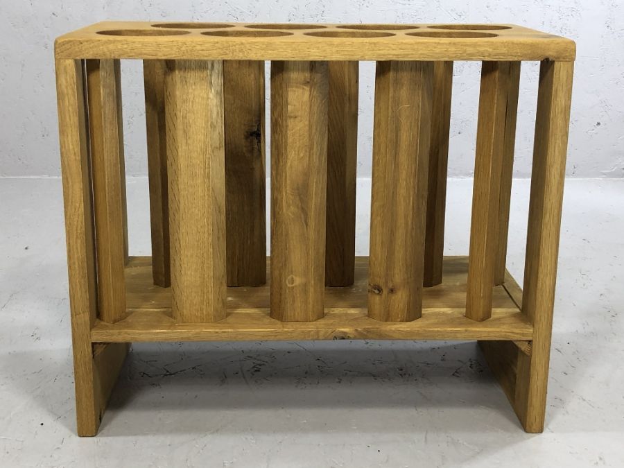 Wooden wine rack, approx 50cm x 25cm x 42cm - Image 2 of 3